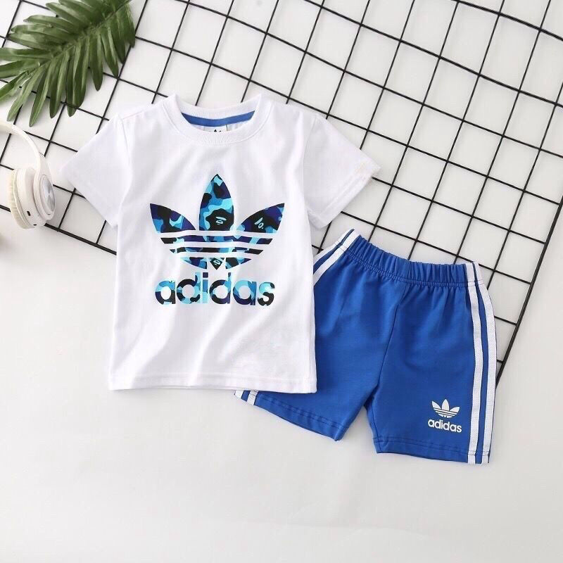 【100-160cm】二点セット 爆売れ中 カジュアル スポーティー 半袖Ｔシャツ＋ショートパンツ セットアップ