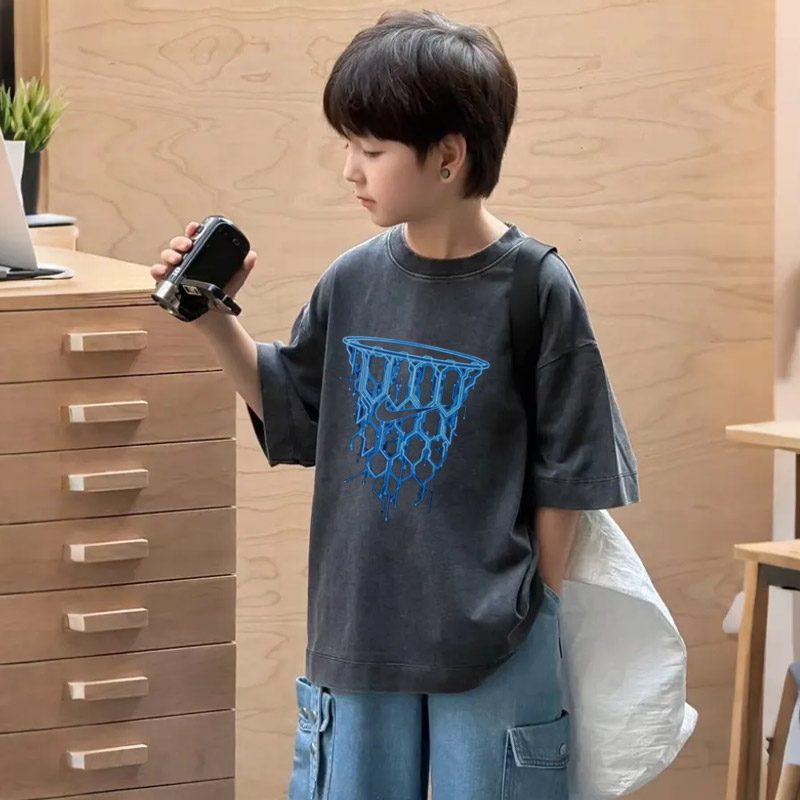 【90-150cm】人気爆発中 大活躍 カジュアル スタイリッシュ 男の子 半袖 Tシャツ