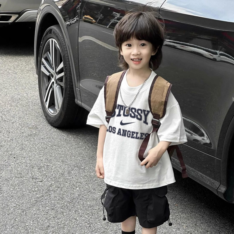 【90-160cm】話題沸騰中 大活躍 トレンド カッコイイ  男の子 半袖 Ｔシャツ
