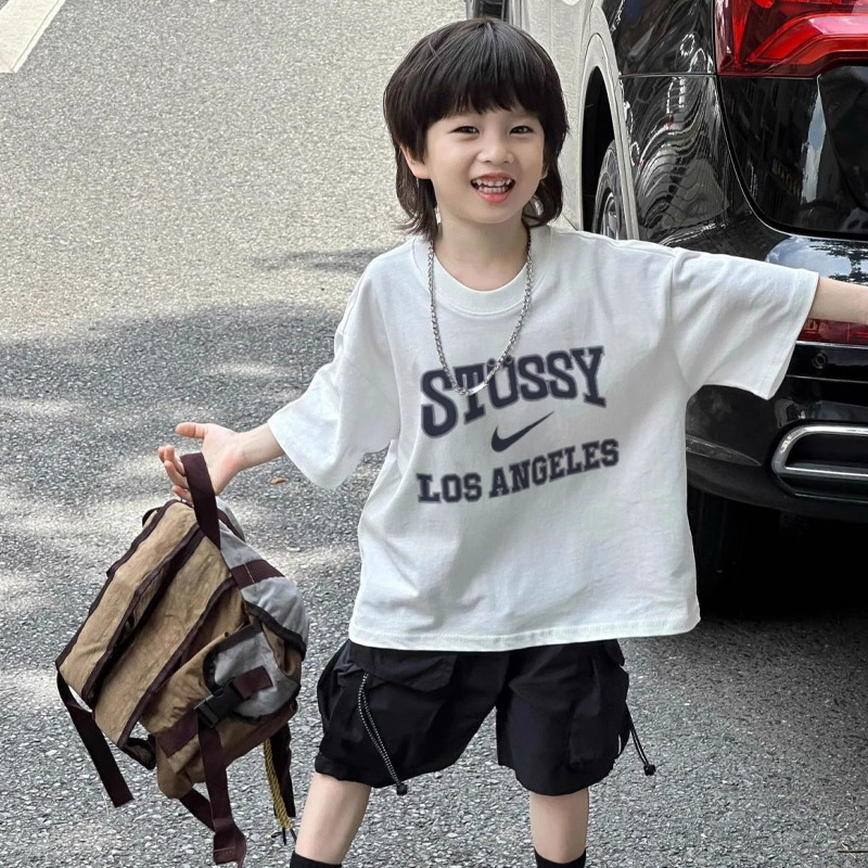 【90-160cm】話題沸騰中 大活躍 トレンド カッコイイ  男の子 半袖 Ｔシャツ