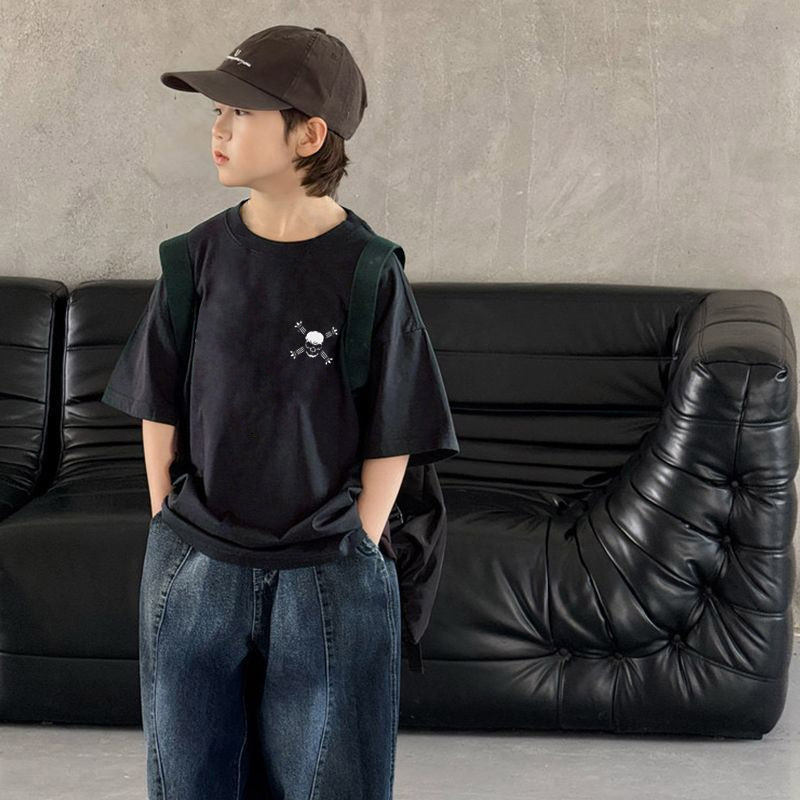 【90-160cm】売り切れ必至 大注目 カッコイイ 通気性抜群 着やすい 男の子 半袖 Ｔシャツ