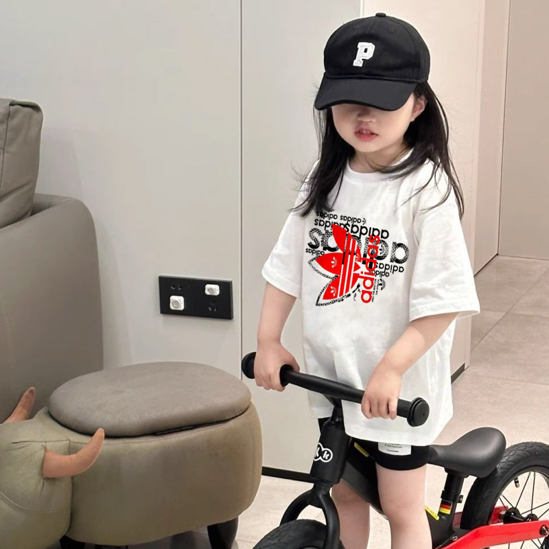 【90-160cm】大歓迎 売れ筋 トレンド 人気な定番 合わせやすい 女の子 半袖 Tシャツ
