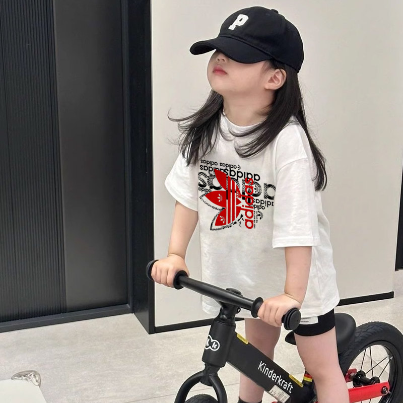 【90-160cm】大歓迎 売れ筋 トレンド 人気な定番 合わせやすい 女の子 半袖 Tシャツ
