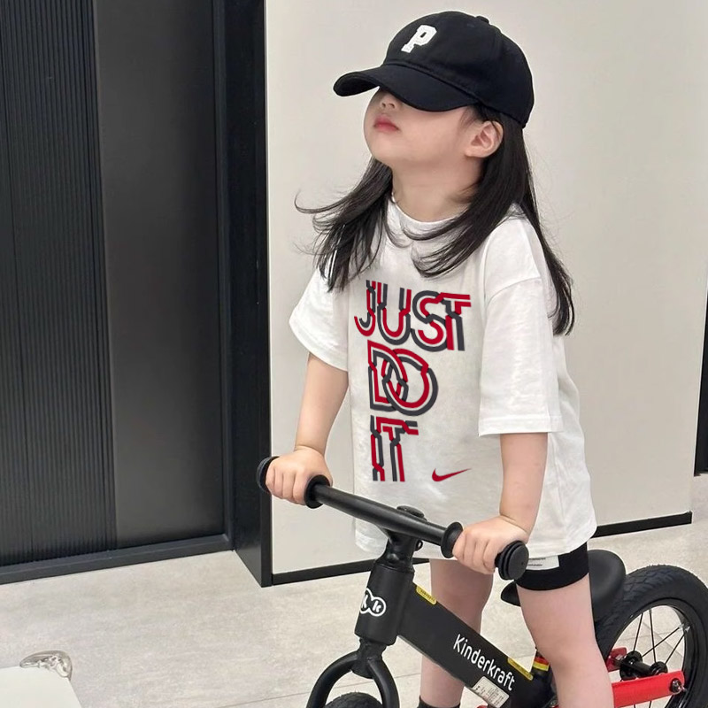 【90-160cm】大歓迎 人気筋商品 トレンド 気質いい 合わせやすい 女の子 半袖 Ｔシャツ