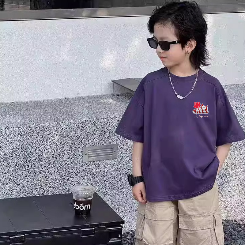 【90-160cm】元気いっぱい おすすめ スタイリッシュ 合わせやすい 男の子 半袖 Ｔシャツ