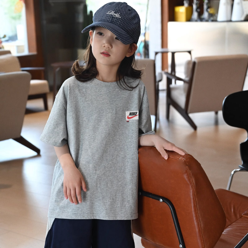 【90-160cm】存在感抜群 爆売れ中 カジュアル トレンド  ユニセックス 半袖 Ｔシャツ