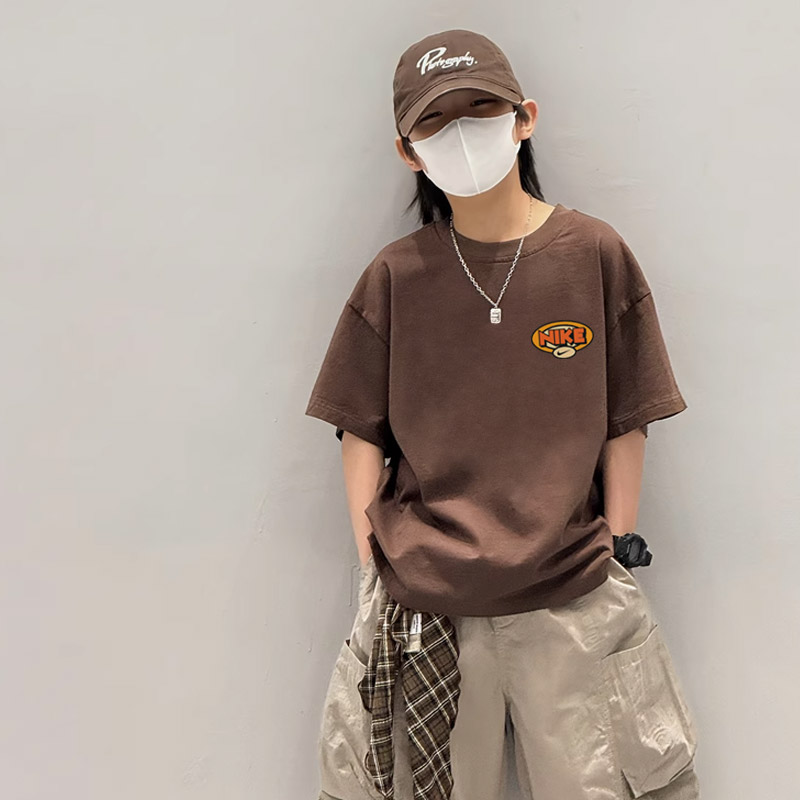【90-160cm】人気な定番 カッコイイ トレンド カジュアル 快適 男の子 半袖 Tシャツ