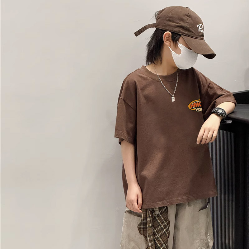 【90-160cm】人気な定番 カッコイイ トレンド カジュアル 快適 男の子 半袖 Tシャツ