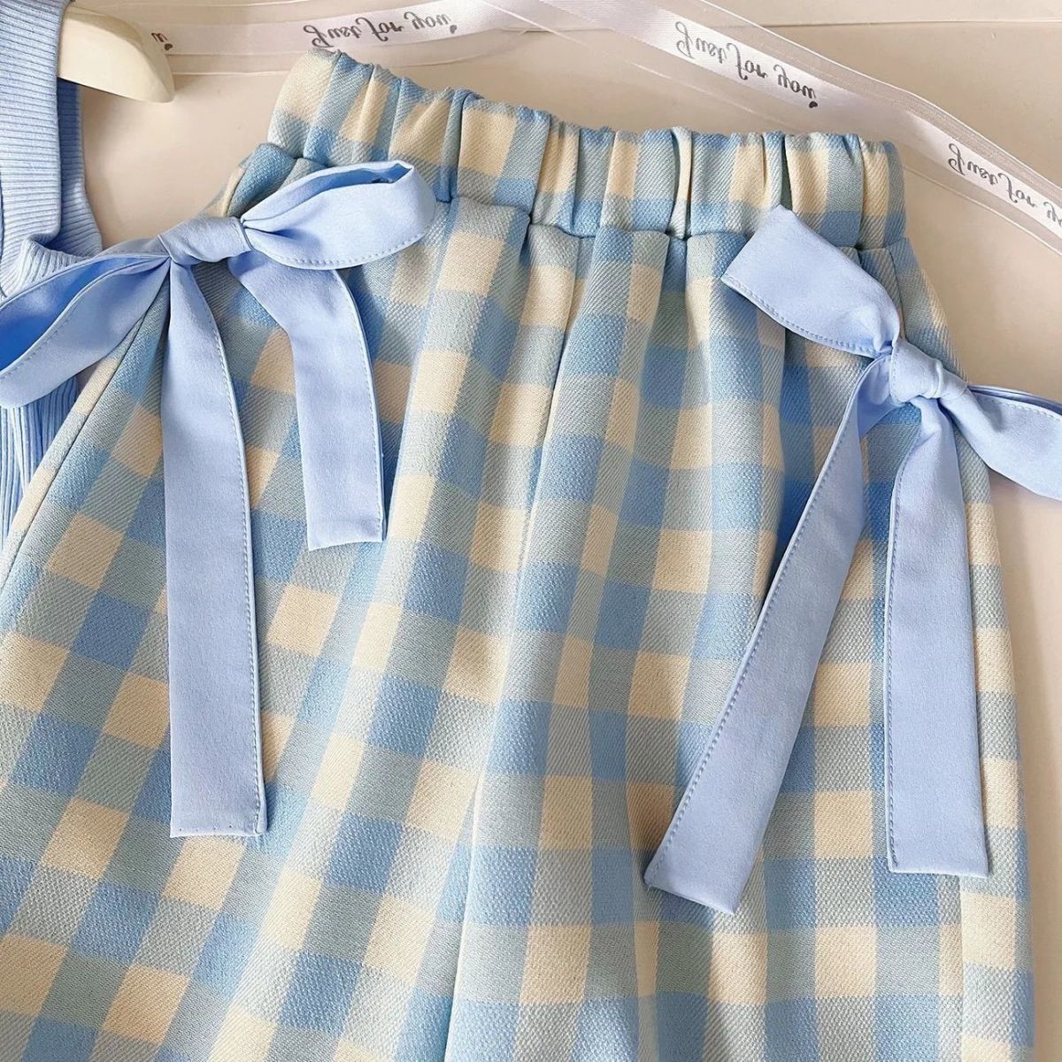 【90-160cm】二点セット 単品注文OK オシャレ 可愛い スウィート 女の子 タンクトップ＋パンツ セットアップ