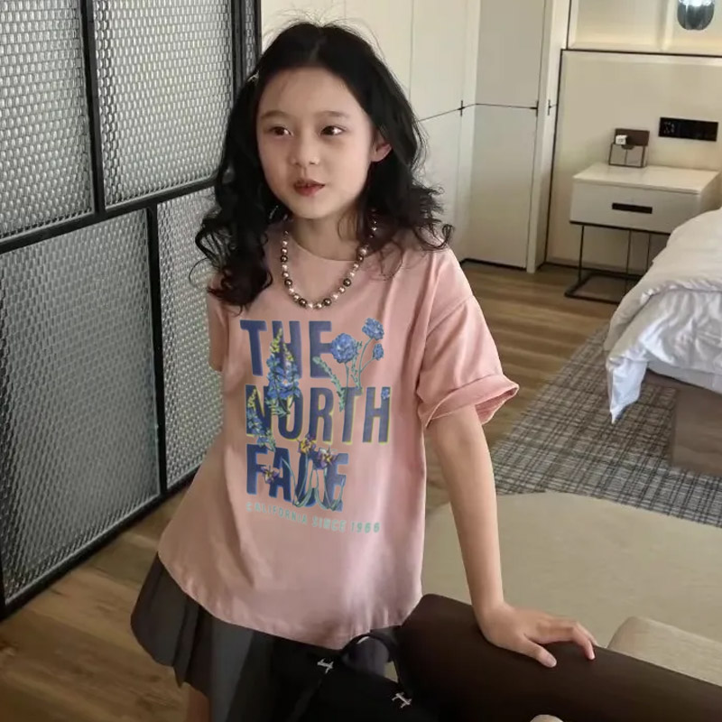 【90-160cm】トレンド感満載 大人気 カジュアル トレンド 着やすい 女の子 半袖 Ｔシャツ