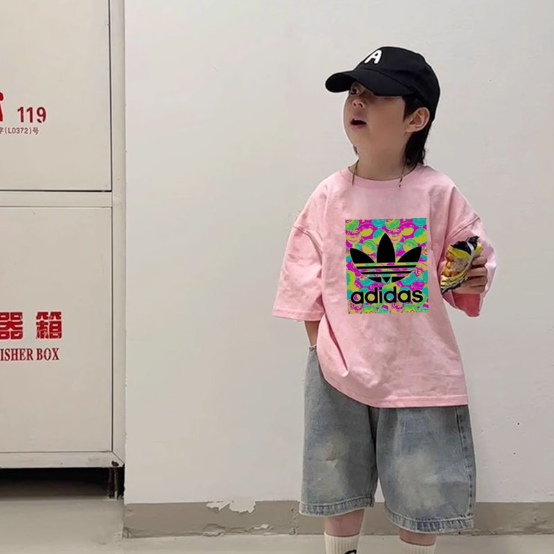 【90-160cm】絶対カッコイイ 人気上昇中 トレンド ゆったり 品質満点 男の子 半袖 Tシャツ
