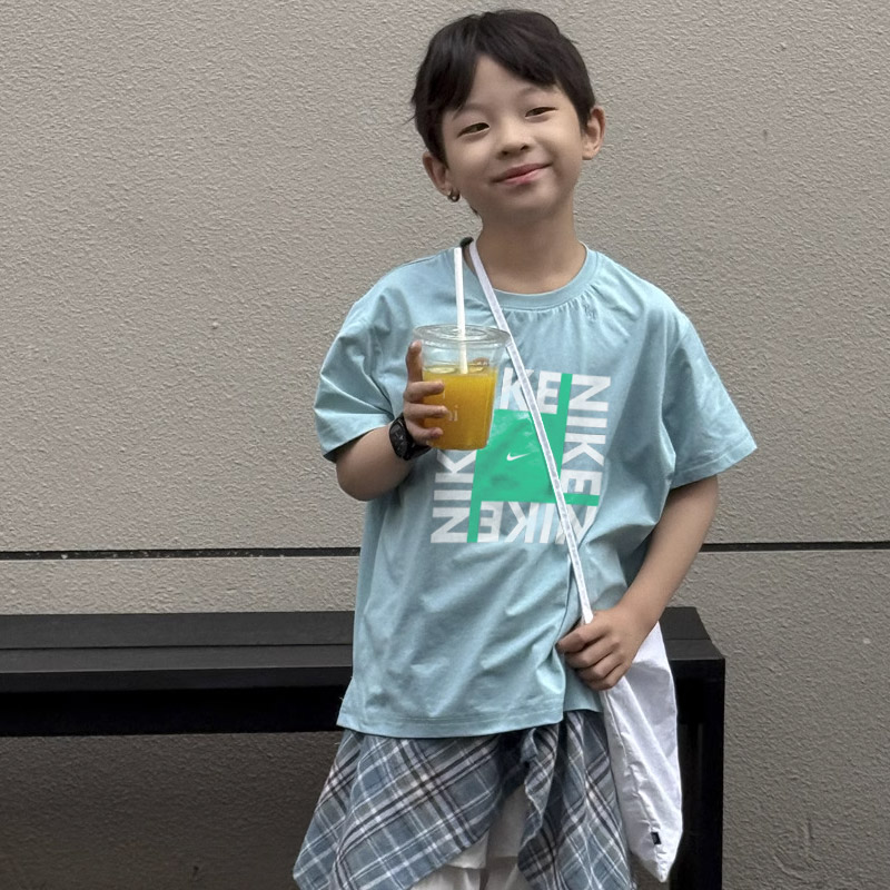 【90-160cm】多色展開 絶対欲しい トレンド ファッション カジュアル 男の子 半袖 Tシャツ