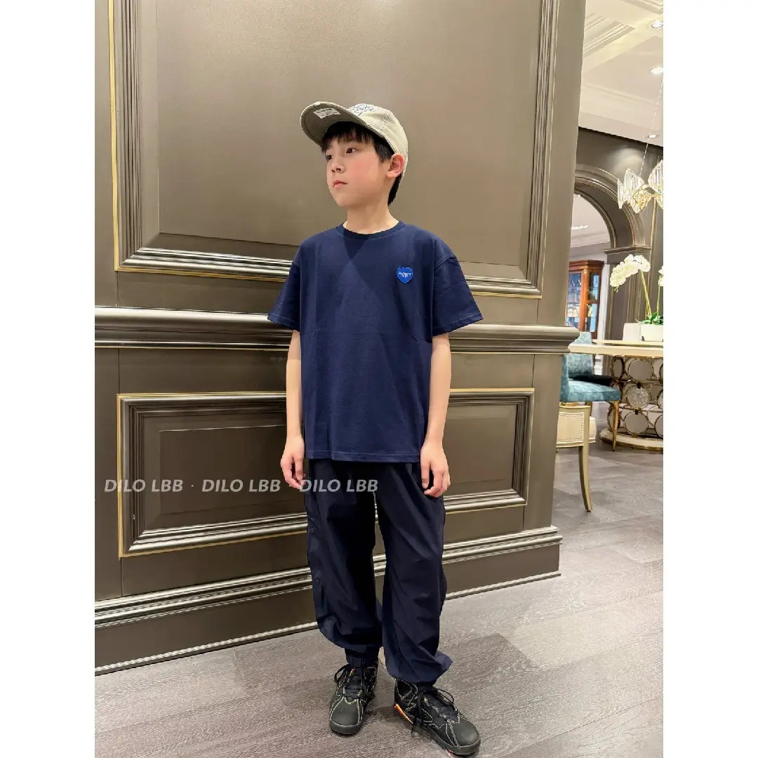 【90-160cm】人気上昇中 絶対カッコイイ トレンド  カジュアル  ゆったり 男の子 半袖 Ｔシャツ