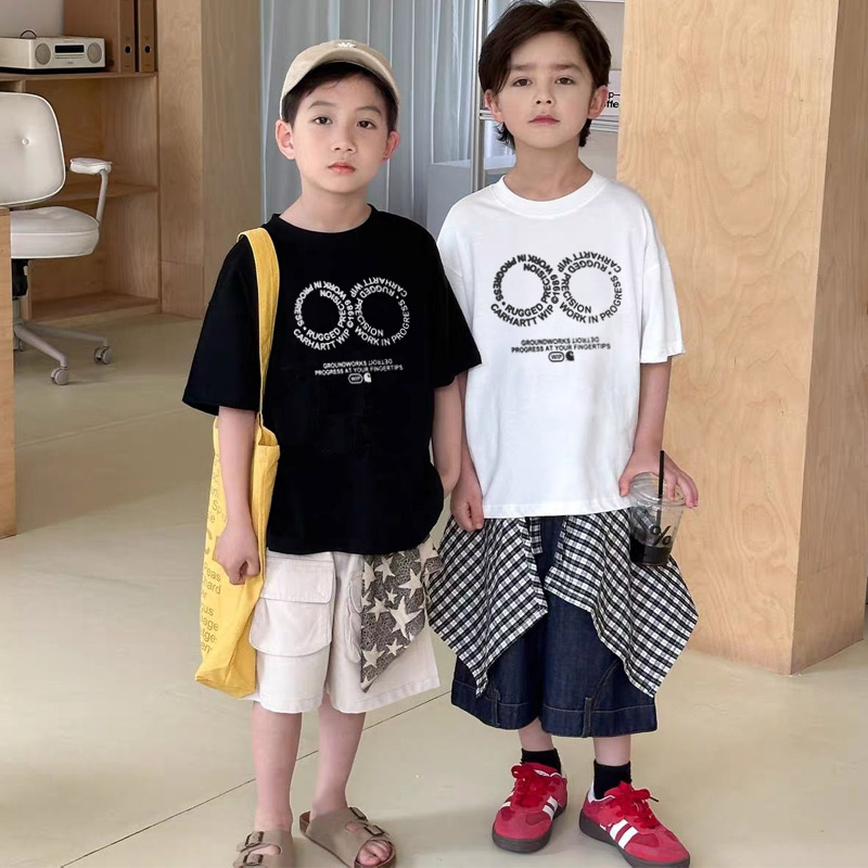 【90-160cm】これを逃す手はない 大好評 カジュアル  ゆったり 快適 半袖 Ｔシャツ