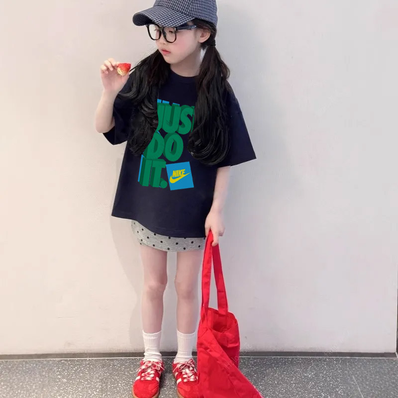 【90-160cm】デザイン満点 大人気 トレンド  気質いい  着心地良い 女の子 快適 半袖 Ｔシャツ