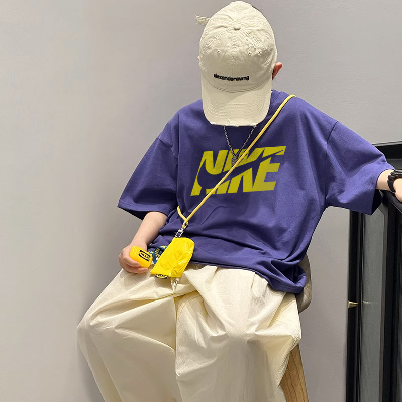 【90-160cm】絶対カッコイイ 人気上昇中 トレンド ゆったり 品質満点 男の子 半袖 Tシャツ