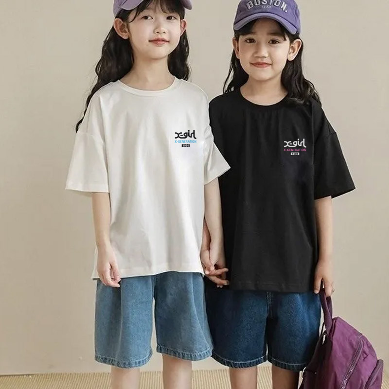 【90-160cm】毎日着たくなる 売れ筋 おしゃれ 合わせやすい 女の子 半袖 Tシャツ