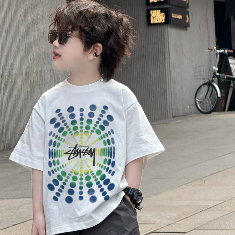 【90-160cm】トレンド感たっぷり 大人気 カジュアル ブランド 男の子 半袖 Ｔシャツ