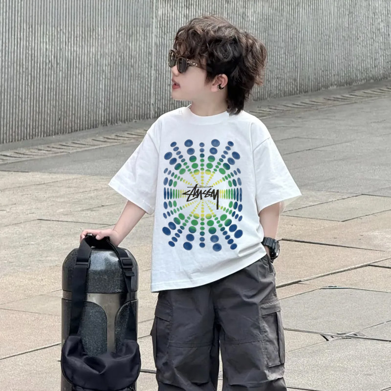 【90-160cm】トレンド感たっぷり 大人気 カジュアル ブランド 男の子 半袖 Ｔシャツ