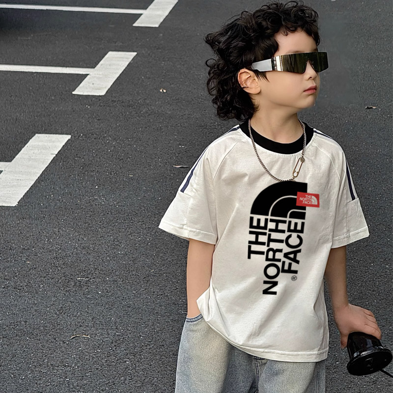 【100-150cm】存在感抜群 爆売れ中 ゆるシルエット カジュアル 男の子 半袖 Tシャツ