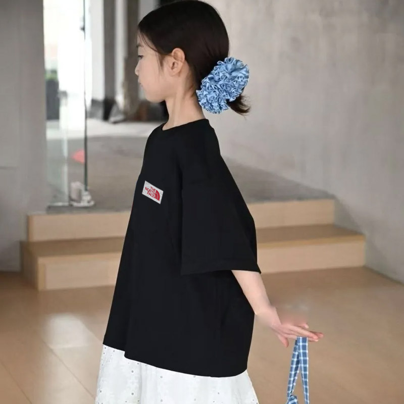 【90-160cm】これを逃す手はない 大活躍 カジュアル トレンド 快適 女の子 半袖 Tシャツ