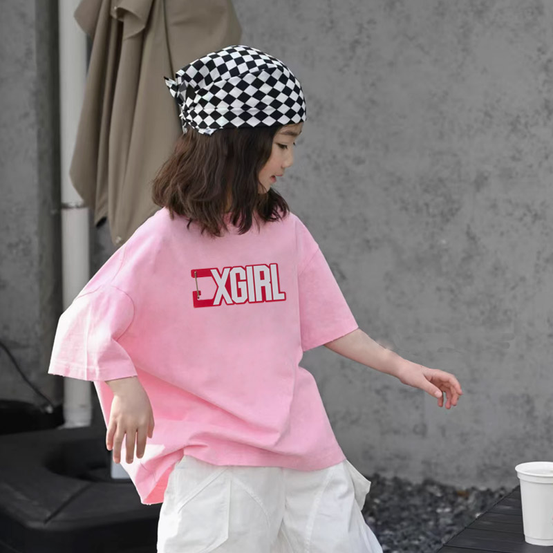 【90-160cm】見逃し厳禁 絶対欲しい トレンド  人気筋 着心地良い 女の子  半袖 Ｔシャツ