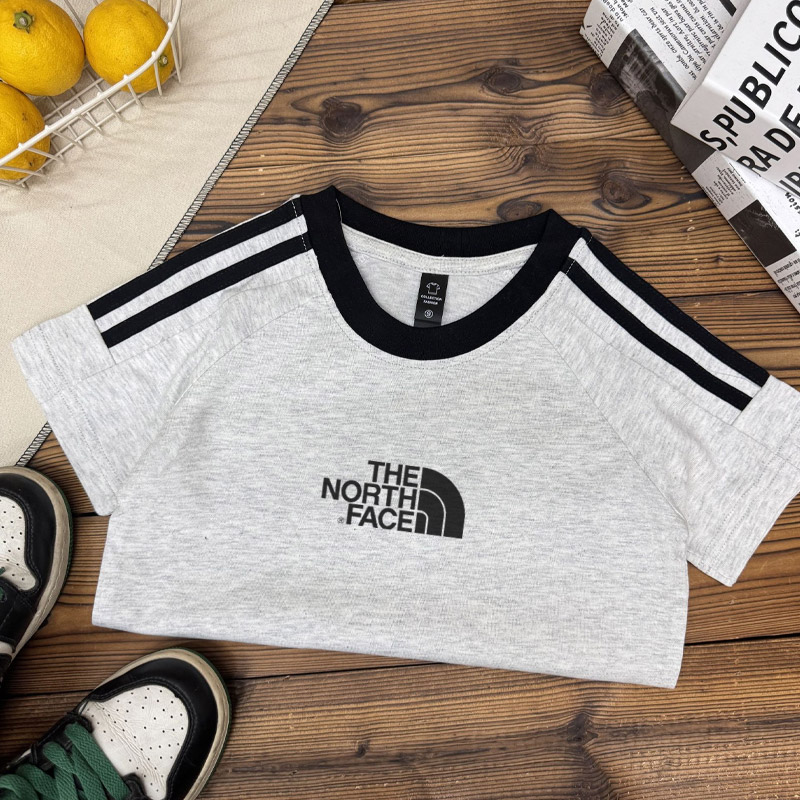 【100-150cm】リラックス感ある トレンド カジュアル 着やすい 合わせやすい 半袖 Tシャツ