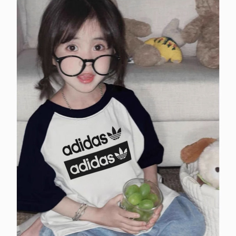 【110-170cm】元気いっぱい 大人気 カジュアル おしゃれ 合わせやすい 女の子 半袖 Tシャツ