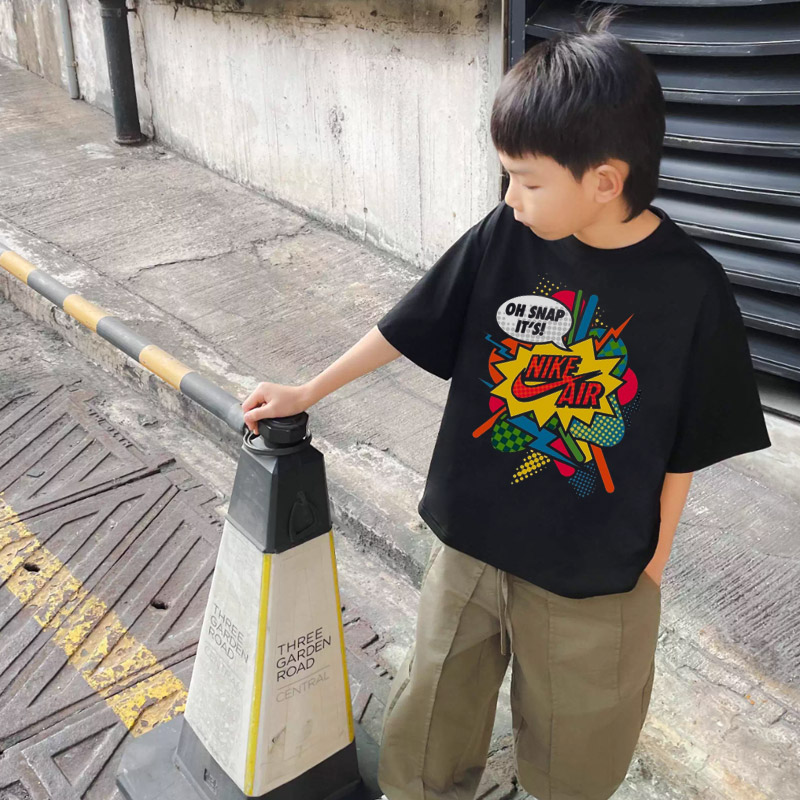 【90-160cm】カッコイイ 絶対欲しい 高品質 着せやすい 着心地良い 半袖 Tシャツ