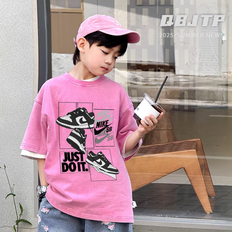 【90-160cm】 見逃し厳禁 ファッション 合わせやすい  着心地良い 男の子  半袖 Ｔシャツ