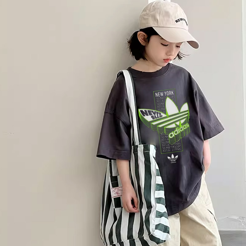 【90-160cm】着回し力抜群 通気性 トレンド おすすめ 着心地良い 女の子 半袖 Tシャツ
