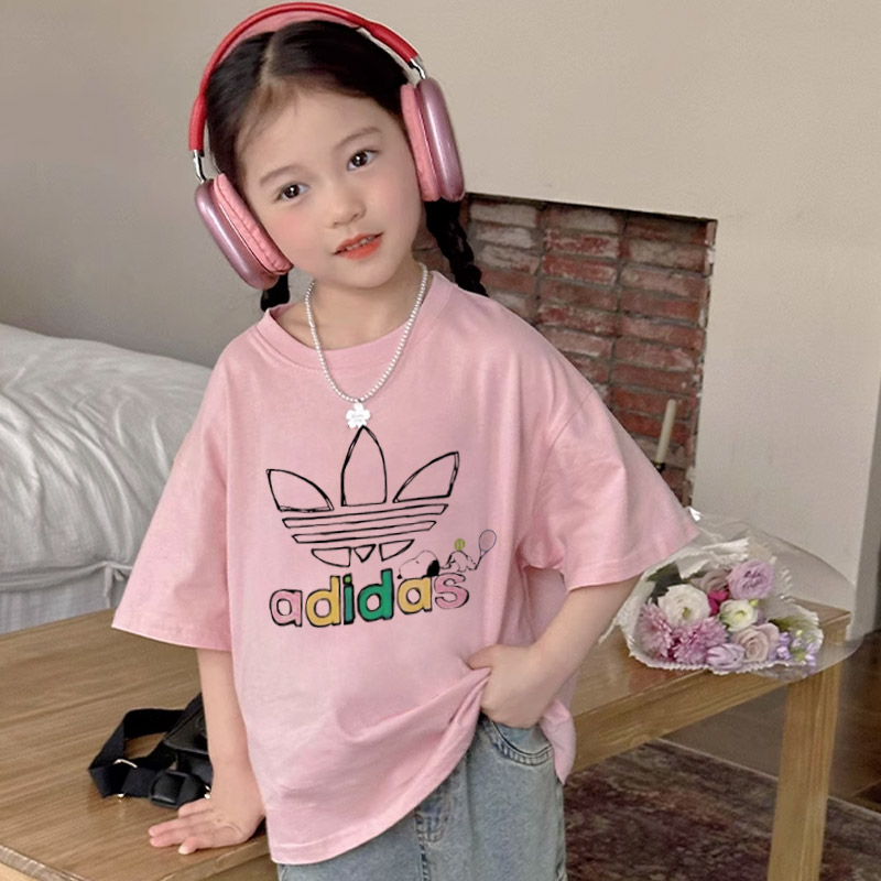 【90-160cm】絶対欲しい 爆売れ中 シンプル 可愛い 合わせやすい 女の子 半袖 Tシャツ