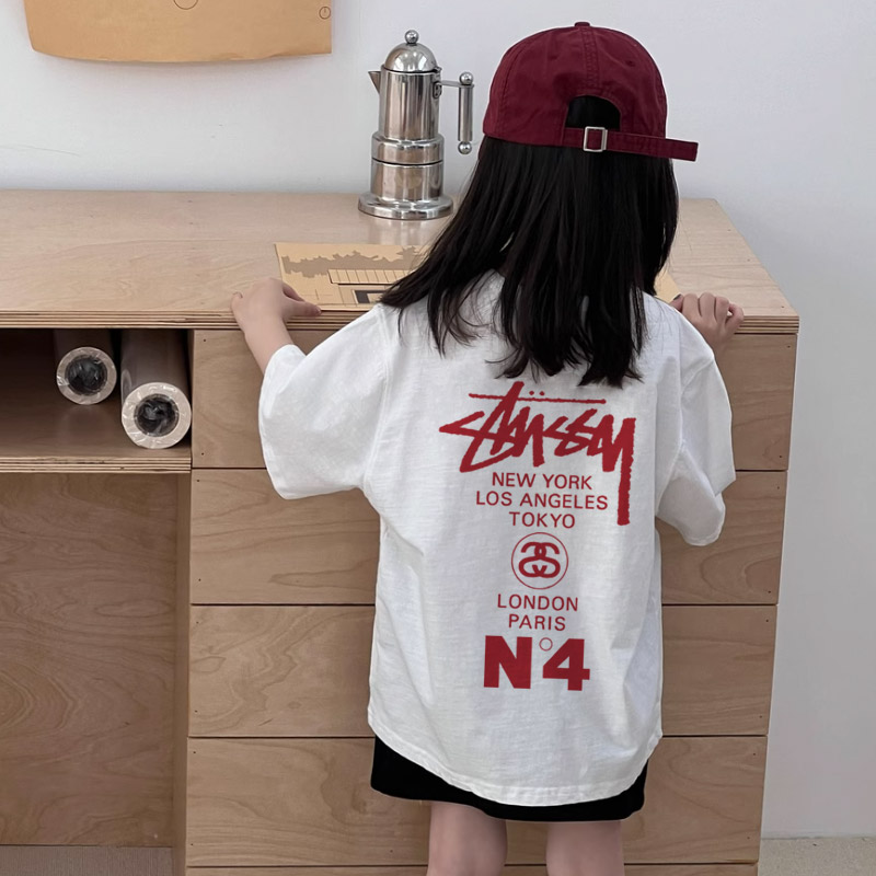 【90-160cm】カッコイイ 絶対欲しい 高品質 着せやすい 着心地良い 半袖 Ｔシャツ