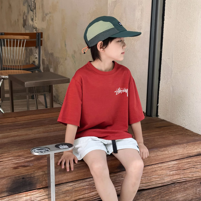 【90-160cm】カッコイイ 絶対欲しい 高品質 着せやすい 着心地良い 半袖 Ｔシャツ