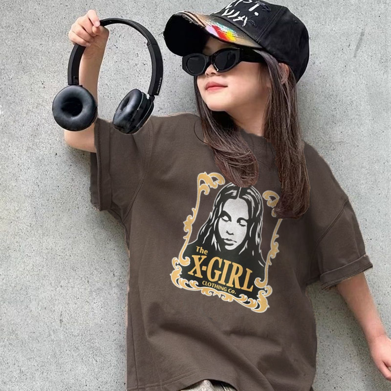 【90-160cm】リピーター続出 爆売れ中 カジュアル 合わせやすい 女の子 半袖 Ｔシャツ