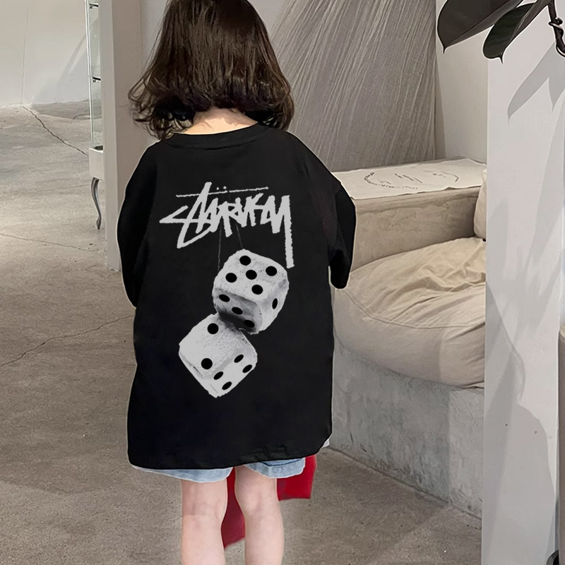 【90-160cm】オシャレ度高め 爆売れ中 トレンド 合わせやすい 快適 女の子 半袖 Ｔシャツ
