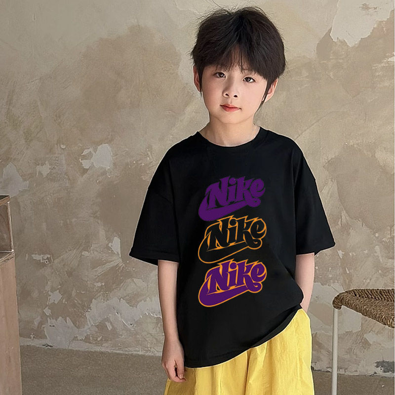 【90-160cm】見逃し厳禁 通気性 高品質  ストリート 男の子 半袖 Ｔシャツ