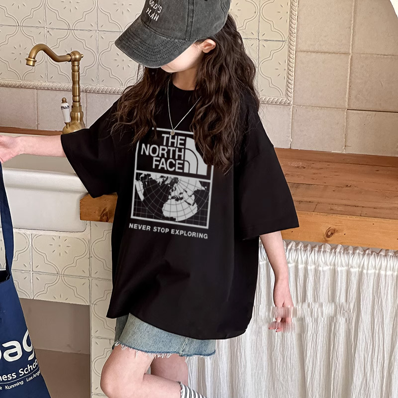 【90-160cm】カジュアル 今季も大流行 気質いい おすすめ 快適 女の子 半袖 Tシャツ