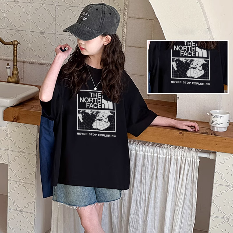 【90-160cm】カジュアル 今季も大流行 気質いい おすすめ 快適 女の子 半袖 Tシャツ