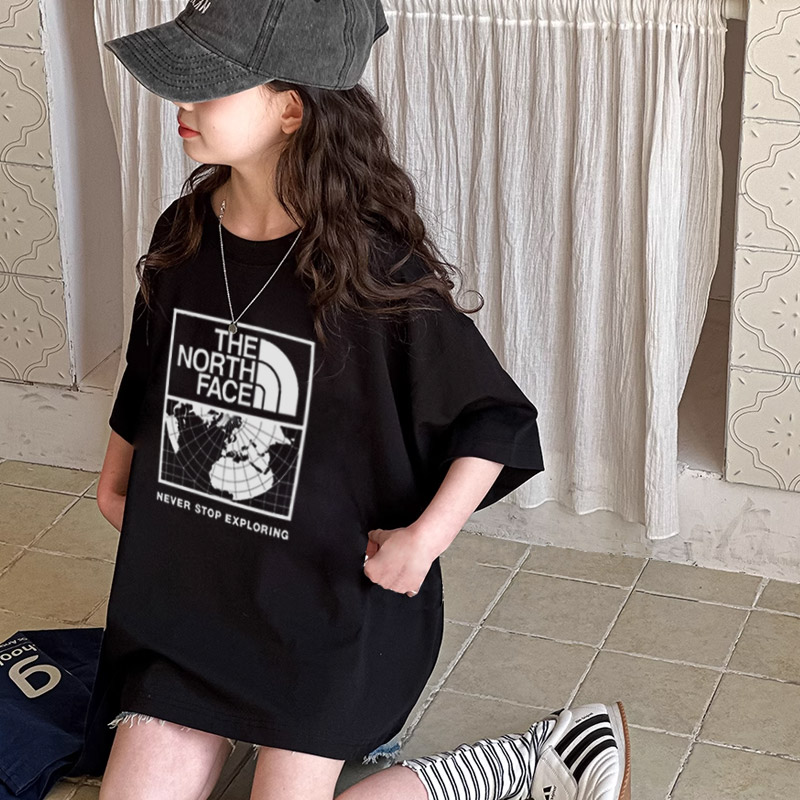 【90-160cm】カジュアル 今季も大流行 気質いい おすすめ 快適 女の子 半袖 Tシャツ
