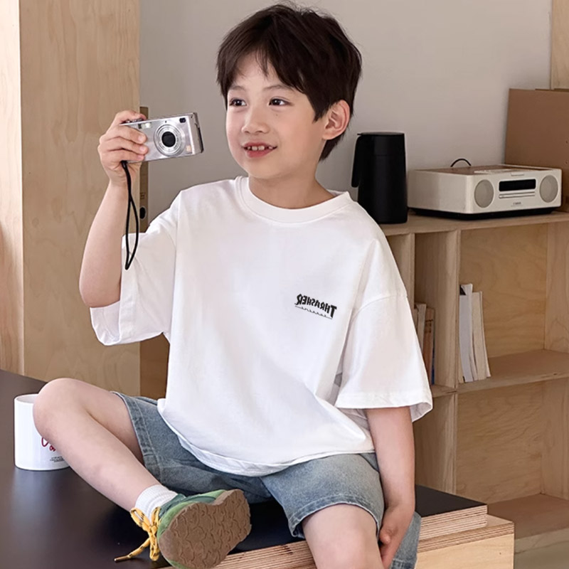 【90-160cm】元気いっぱい 売れ筋 カジュアル トレンド 男の子 半袖 Tシャツ
