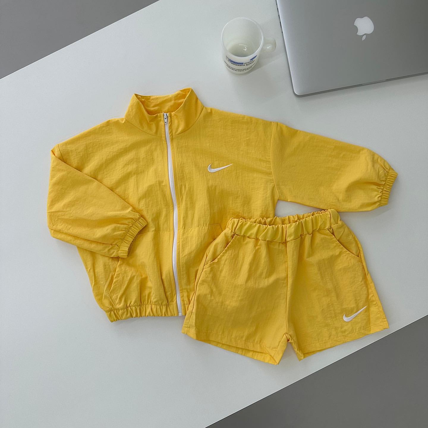 【80-140cm】三点セット 超人気商品 売れ筋 刺繍 UV対策 アウター+Tシャツ+ショートパンツ セットアップ