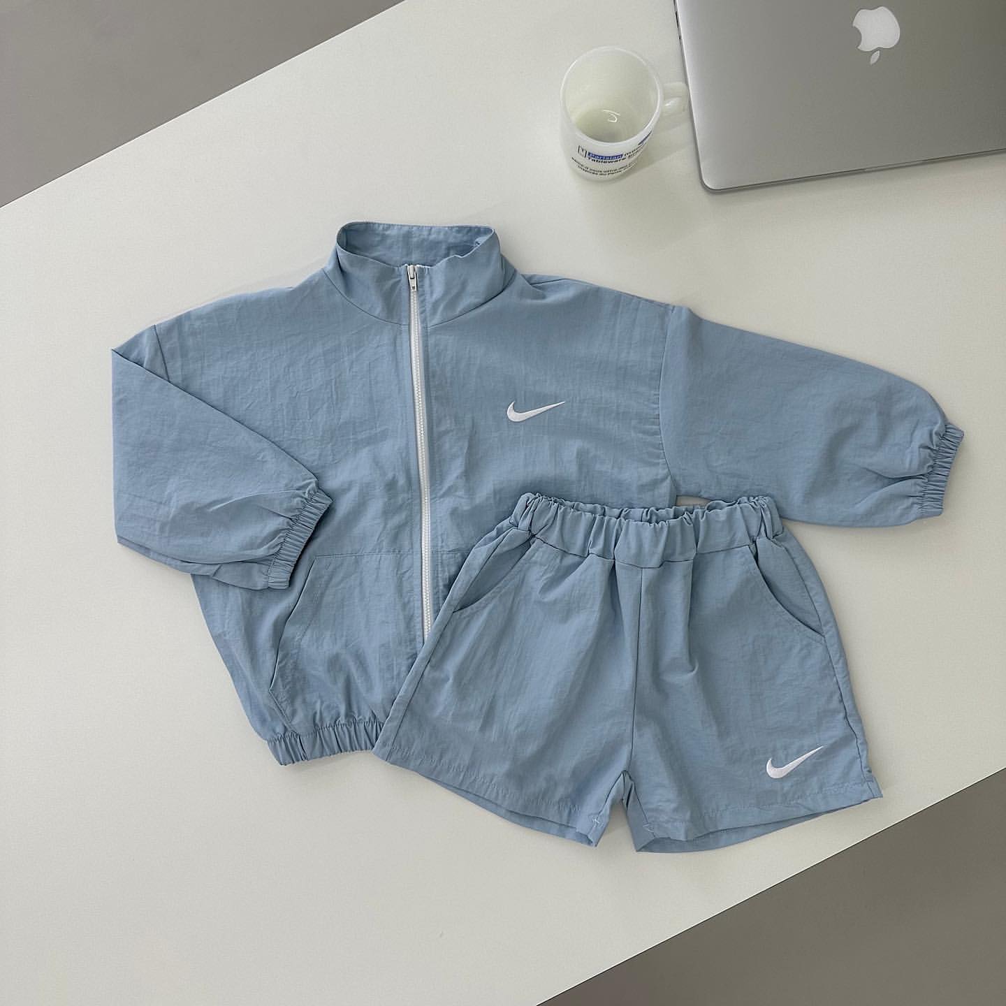 【80-140cm】三点セット 超人気商品 売れ筋 刺繍 UV対策 アウター+Tシャツ+ショートパンツ セットアップ