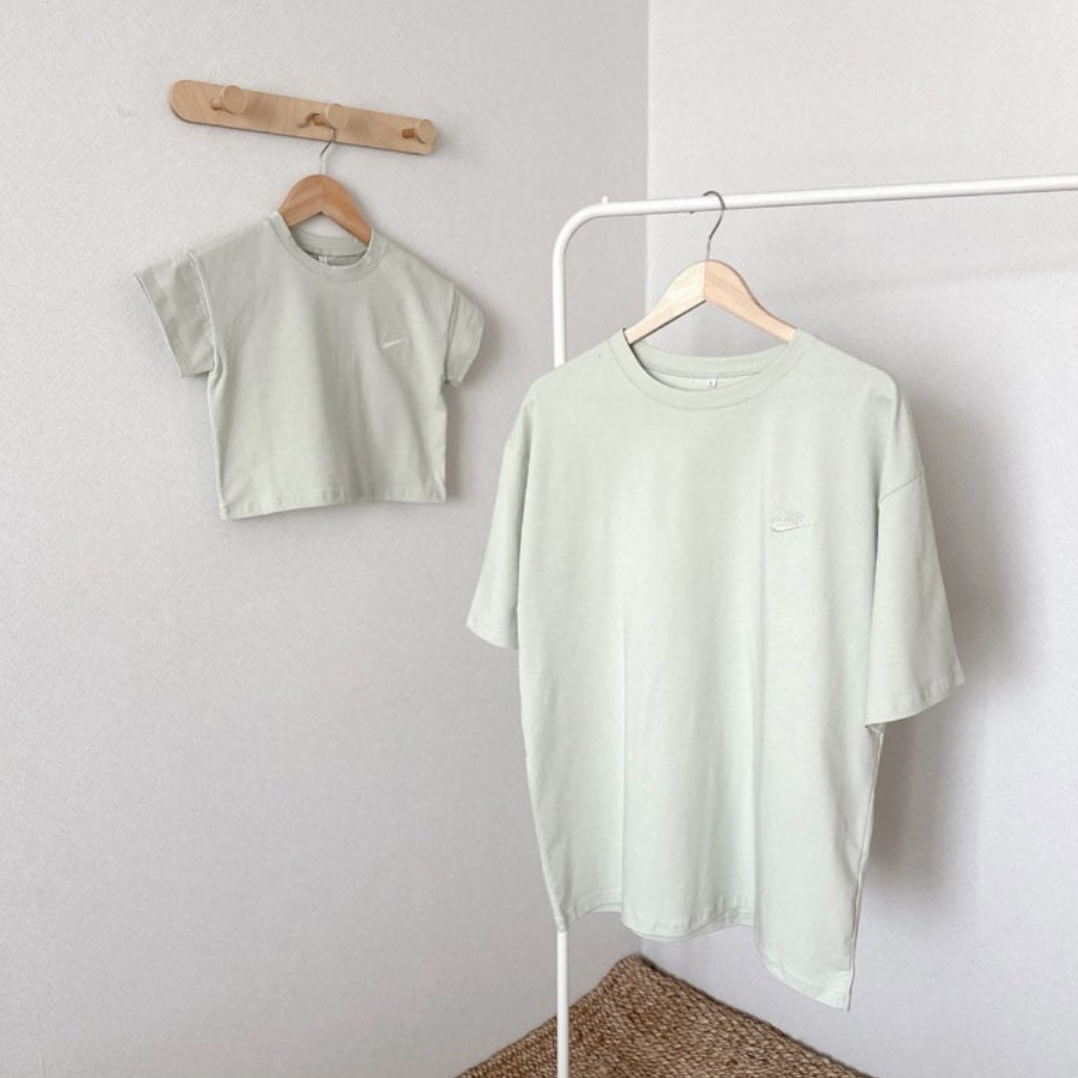 【80-130cm】売り切れ必至 売れ筋 カジュアル 刺繍 無地 肌触り良い 半袖 Ｔシャツ