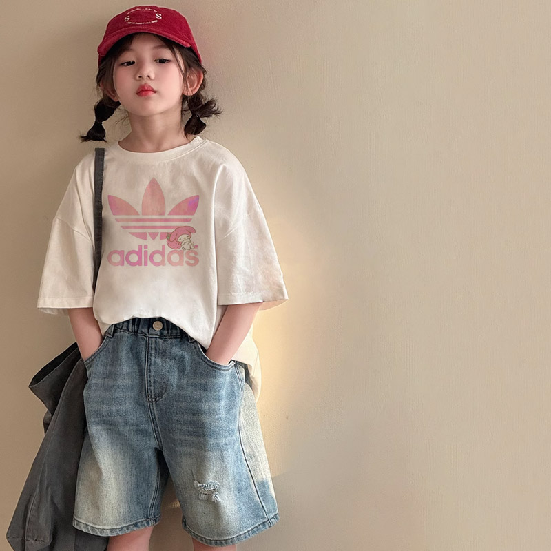 【90-160cm】人気な定番 大歓迎 気質いい おすすめ 見逃し厳禁 女の子 半袖 Tシャツ