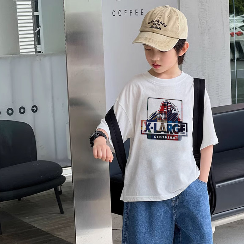 【90-160cm】今季大注目 爆売れ中 カジュアル カッコイイ 男の子 半袖 Ｔシャツ