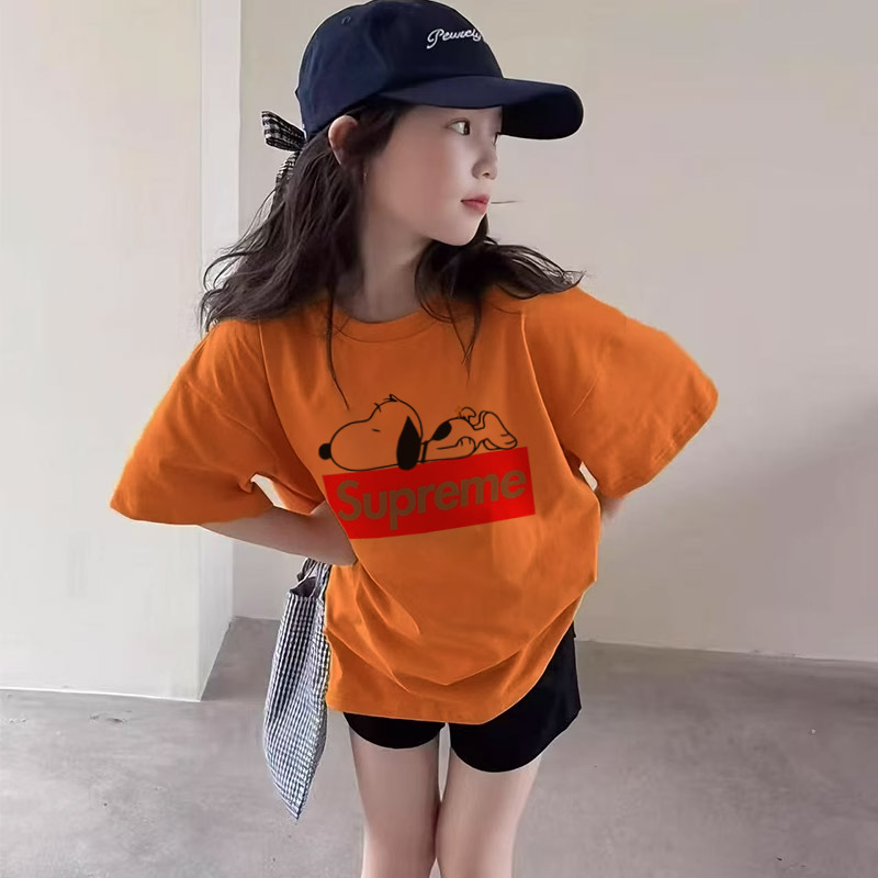 【90-160cm】絶対欲しい 通気性 トレンド 人気筋商品 着心地良い 女の子 半袖 Tシャツ