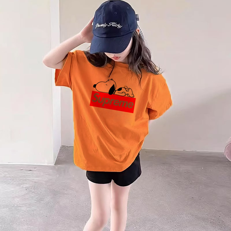 【90-160cm】絶対欲しい 通気性 トレンド 人気筋商品 着心地良い 女の子 半袖 Tシャツ