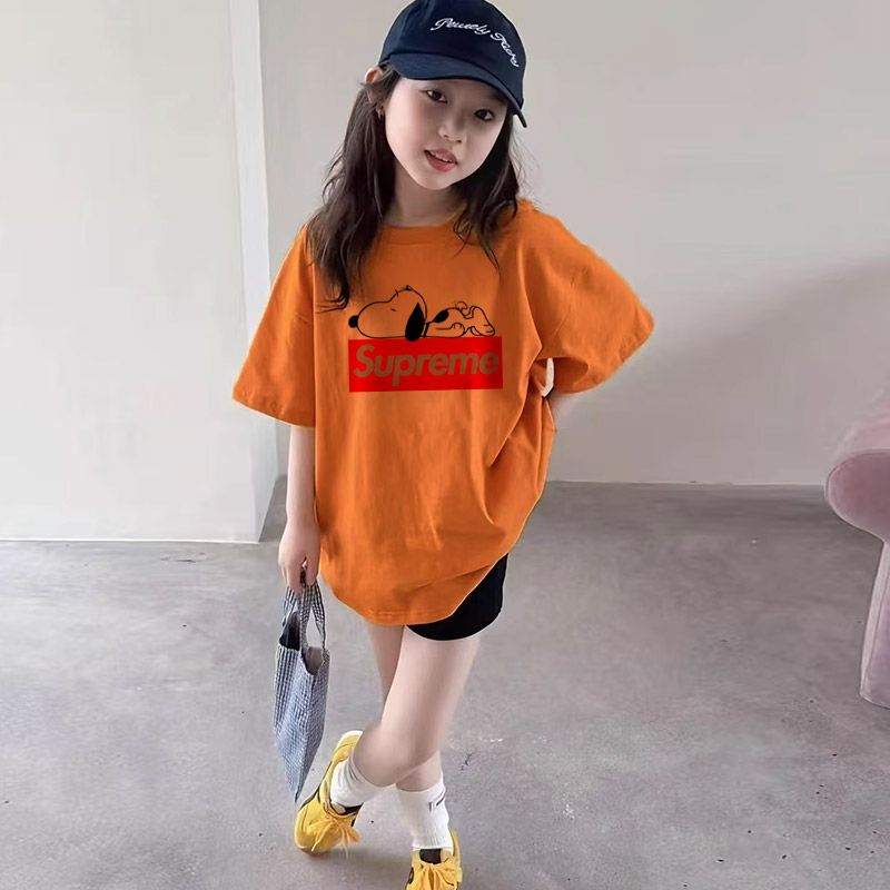 【90-160cm】絶対欲しい 通気性 トレンド 人気筋商品 着心地良い 女の子 半袖 Tシャツ