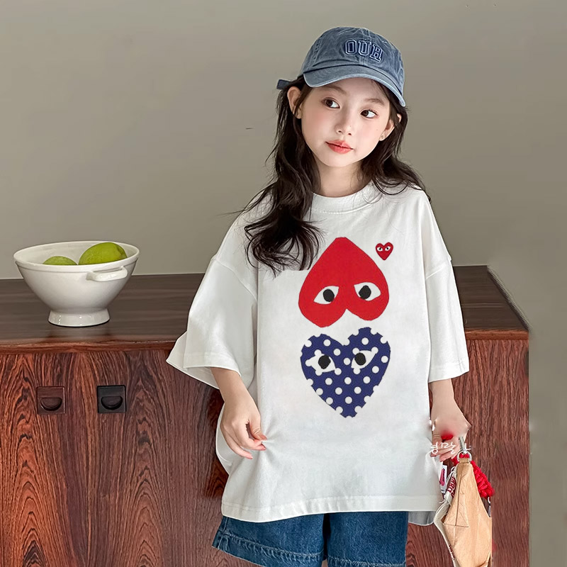 【90-160cm】好感度100％  爆売れ中 おしゃれ 可愛い 着やすい 女の子 半袖 Ｔシャツ